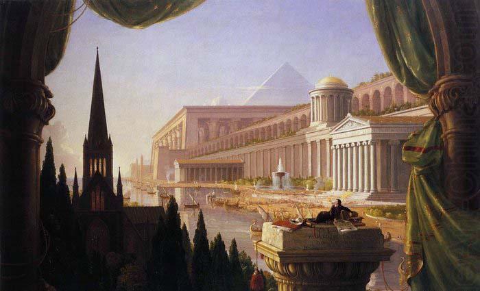 Thomas Cole The Architect's Dream china oil painting image